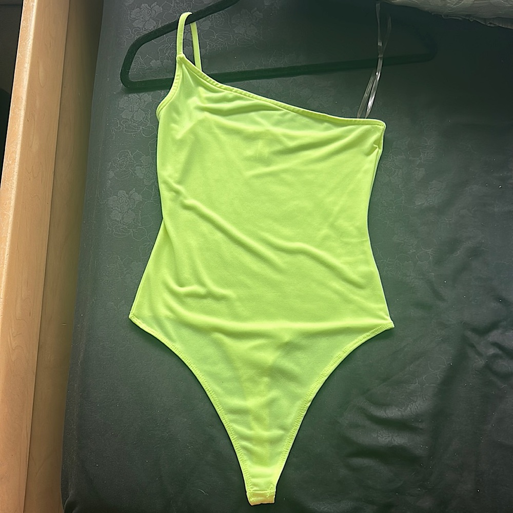 Leith XS Neon Green Bodysuit